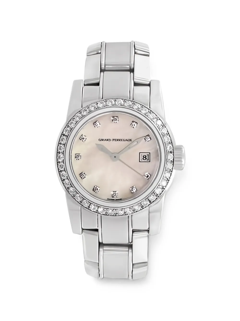 Girard-Perregaux Pre-Owned Lady F 28mm watch - Toni neutri