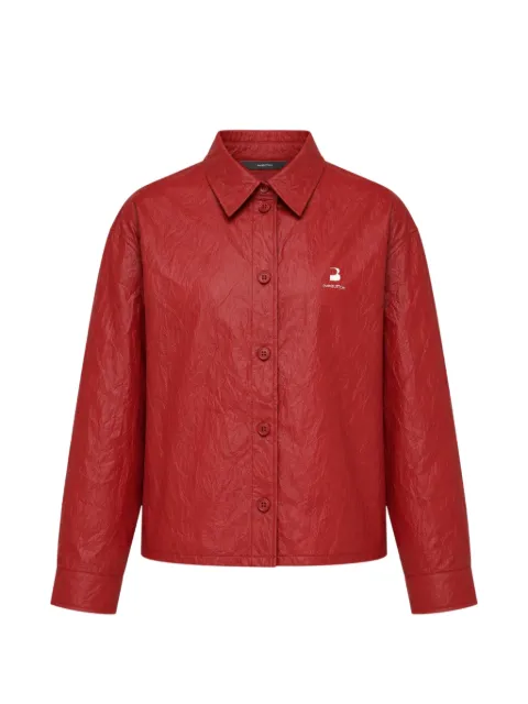 pushBUTTON Hemd mit Logo-Print