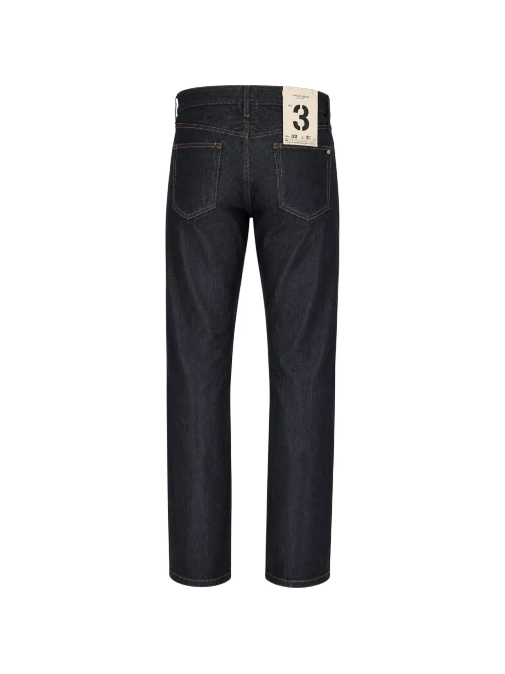 rag & bone Fit 3 raw-stretch jeans Blauw