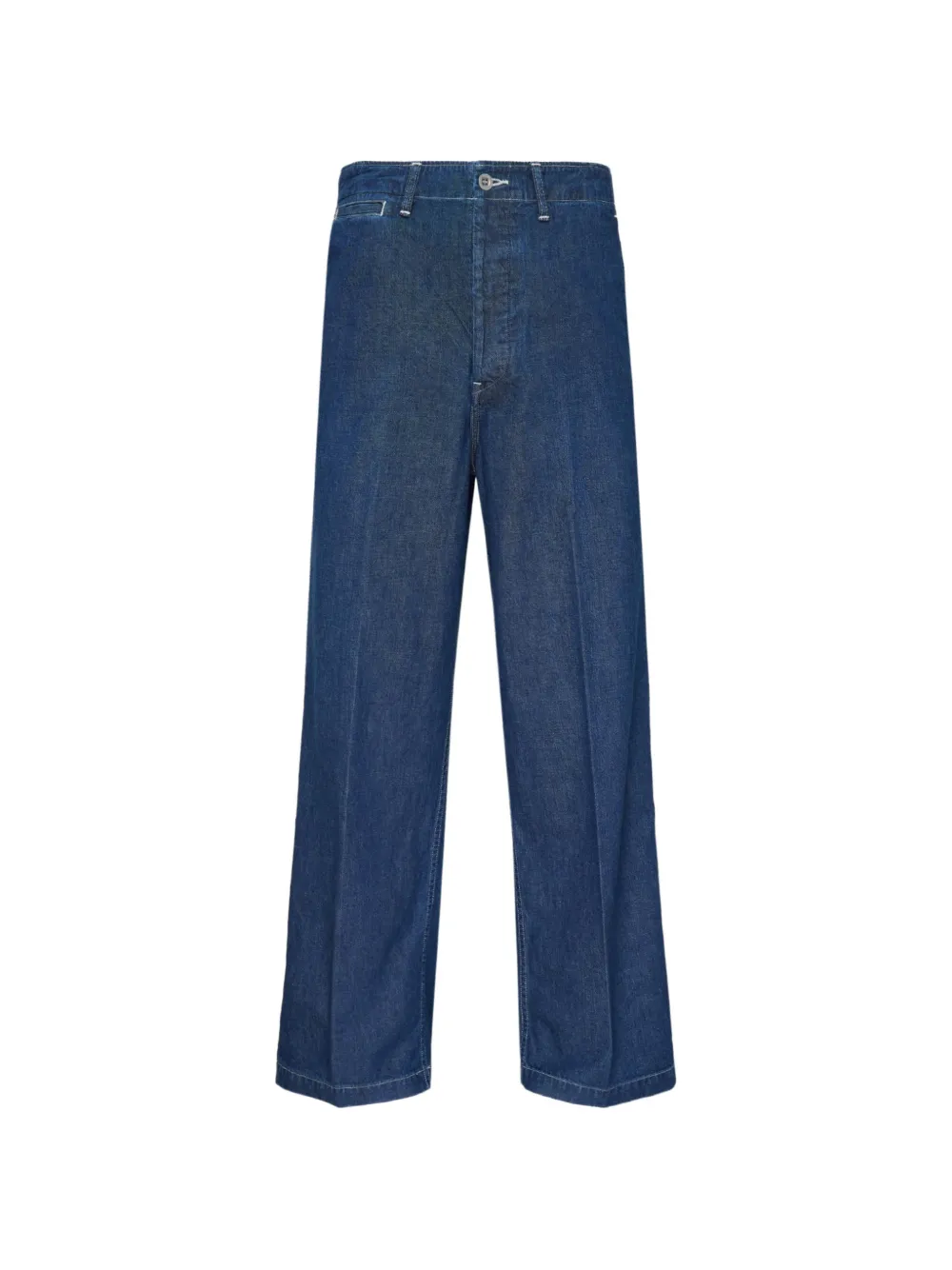 Visvim Broader Wide-leg Jeans In 블루