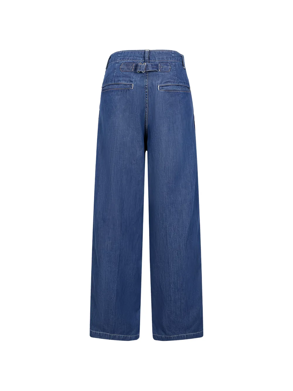 visvim Broader wide-leg jeans Blauw