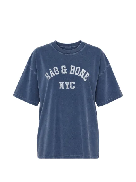 rag & bone 유니버시티 알렉스 로고 프린트 티셔츠