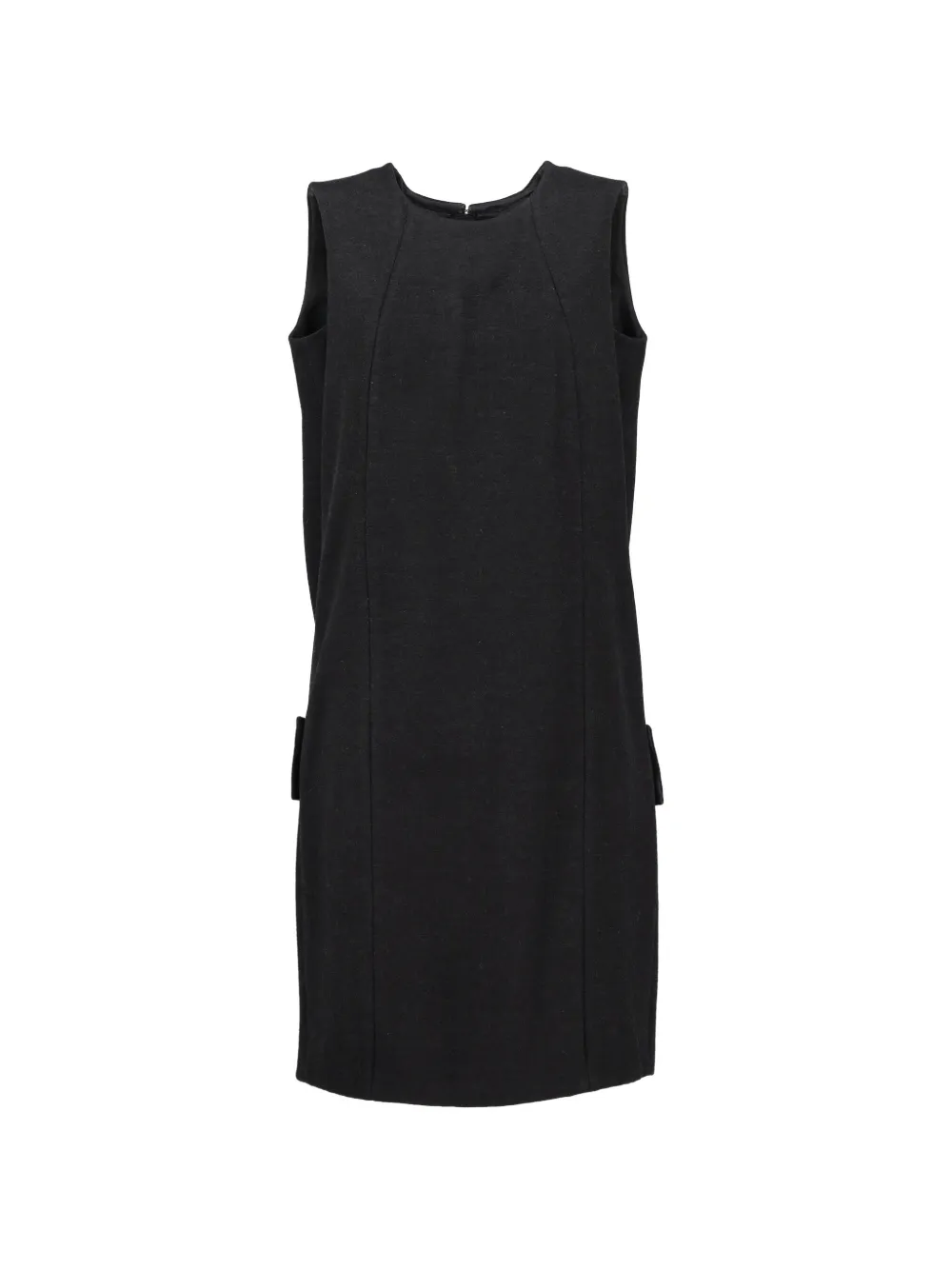 Prada Pre-Owned robe sans manches à détail de nœud - Noir Prada Pre-Owned robe sans manches à détail de nœud - Noir