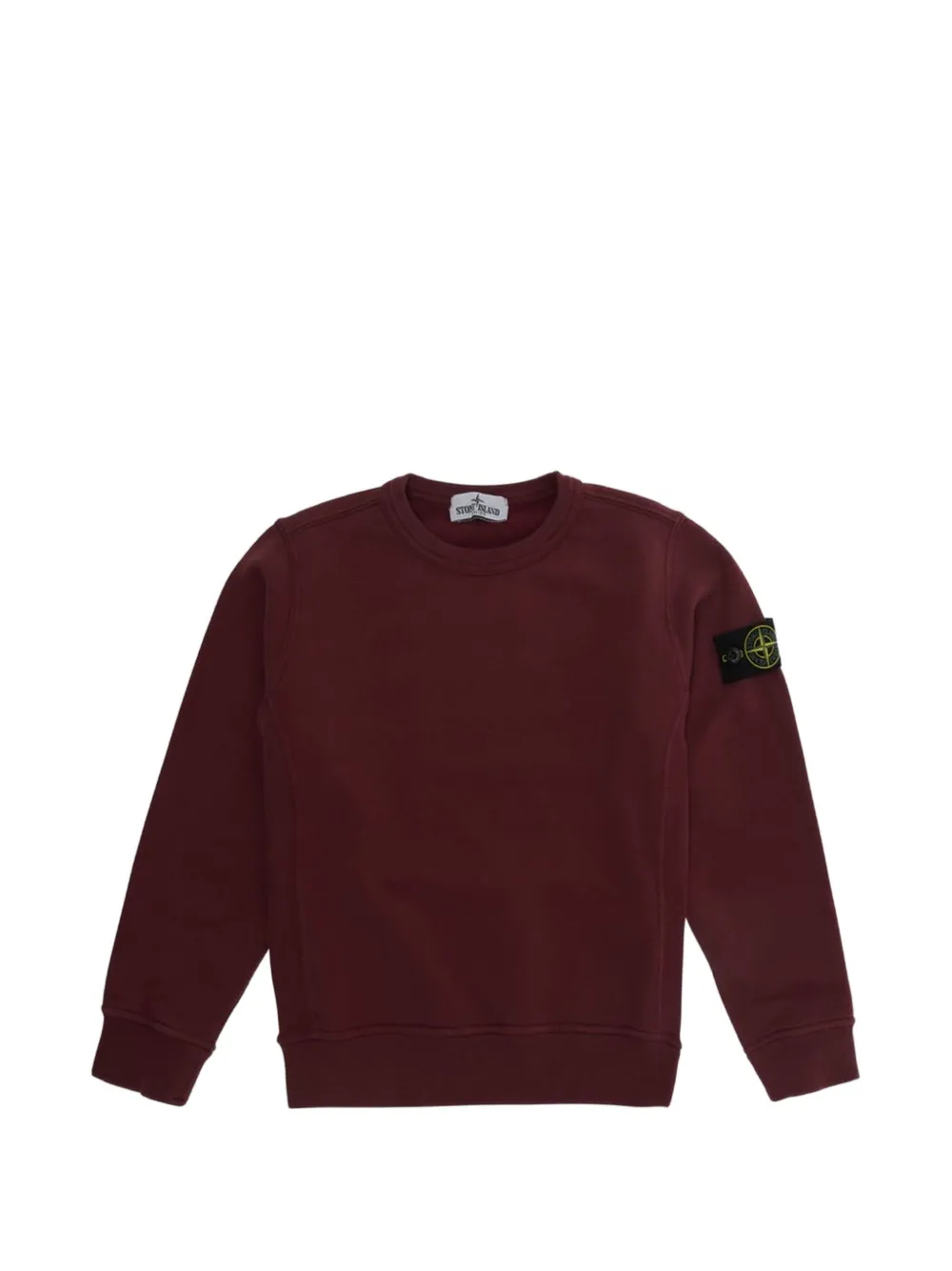 Stone Island Junior Compass-motif sweatshirt Rood
