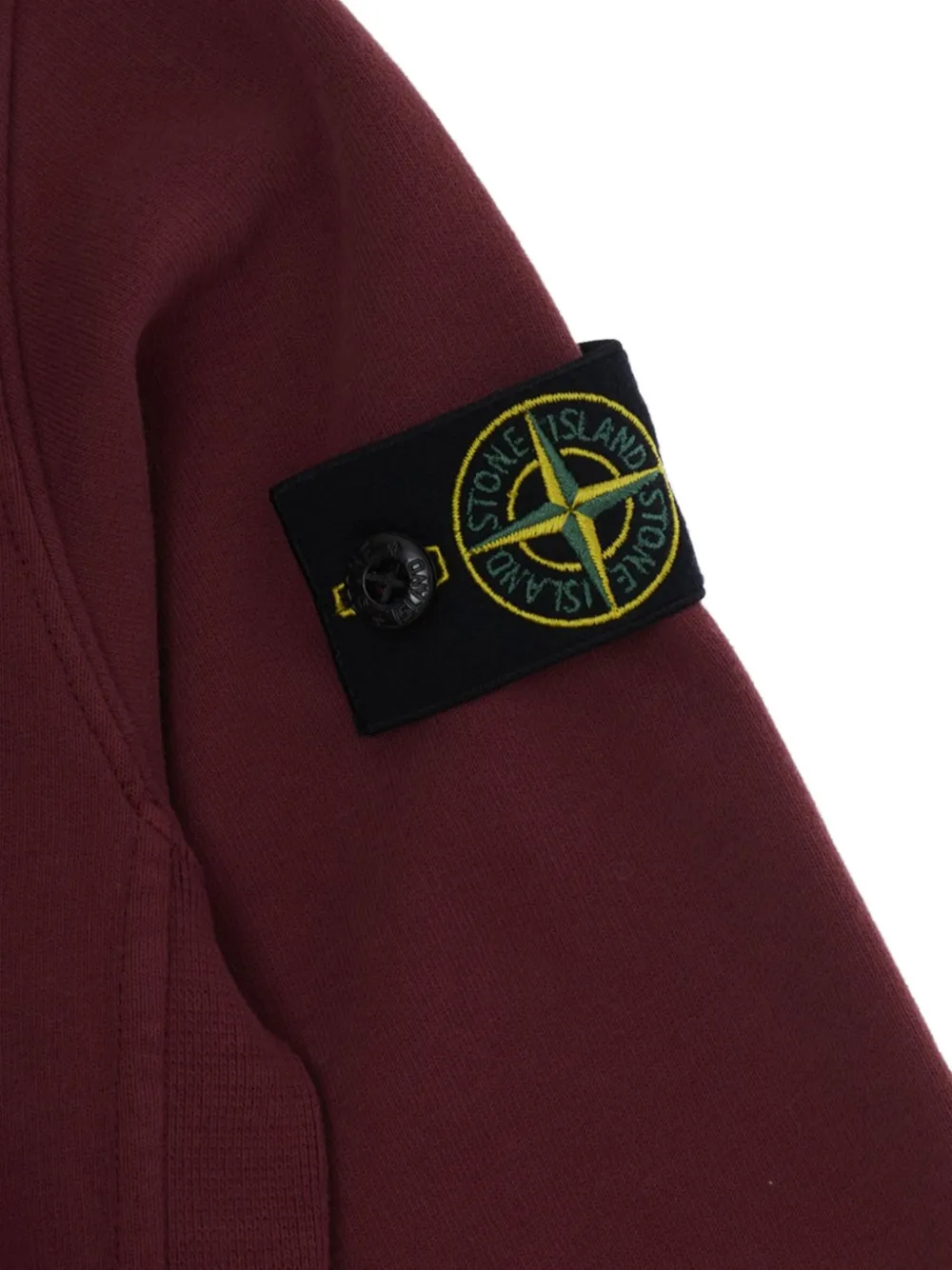 Stone Island Junior Compass-motif sweatshirt Rood
