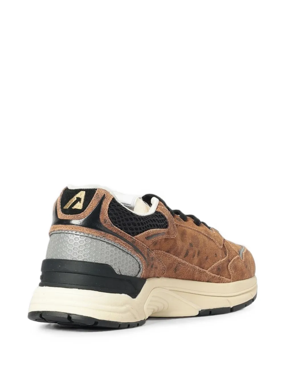 Autry Hyperway leopard-print panelled sneakers Bruin