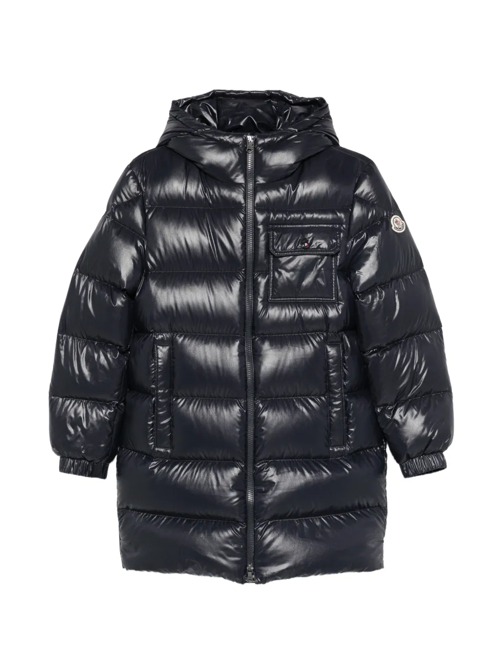 Moncler Enfant Gewatteerde jas Blauw