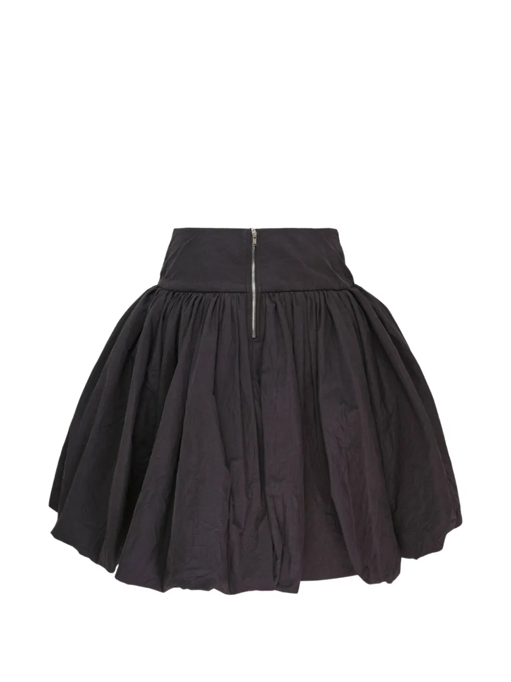 pushBUTTON Mini-rok met ballonvolume Zwart
