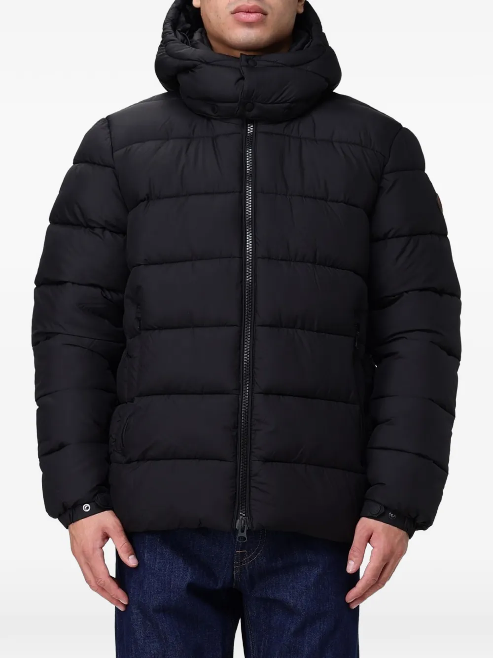 Save The Duck quilted hooded jacket