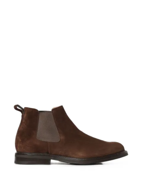 Church's round-toe suede Chelsea boots
