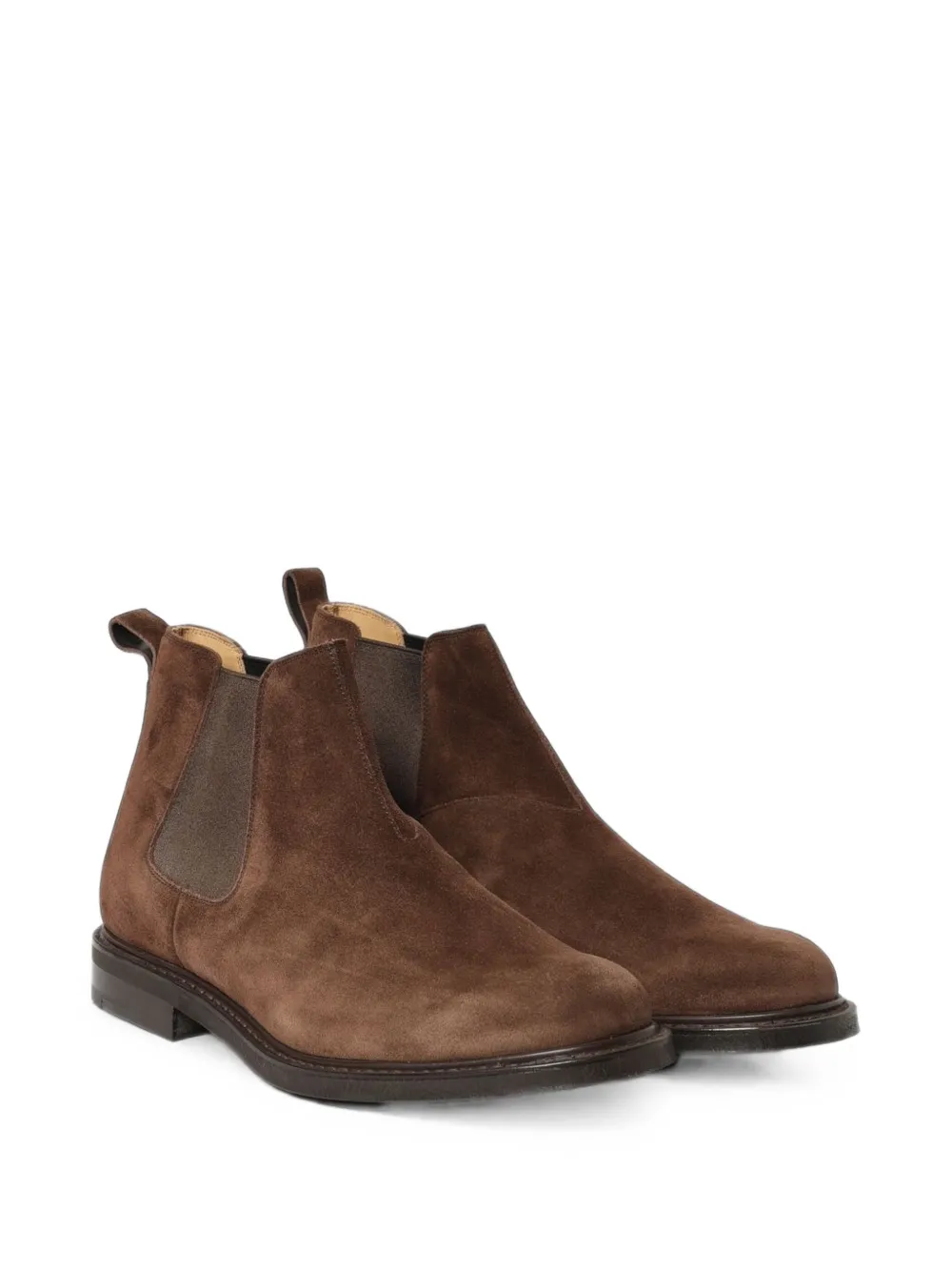 Church's round-toe suede Chelsea boots Bruin