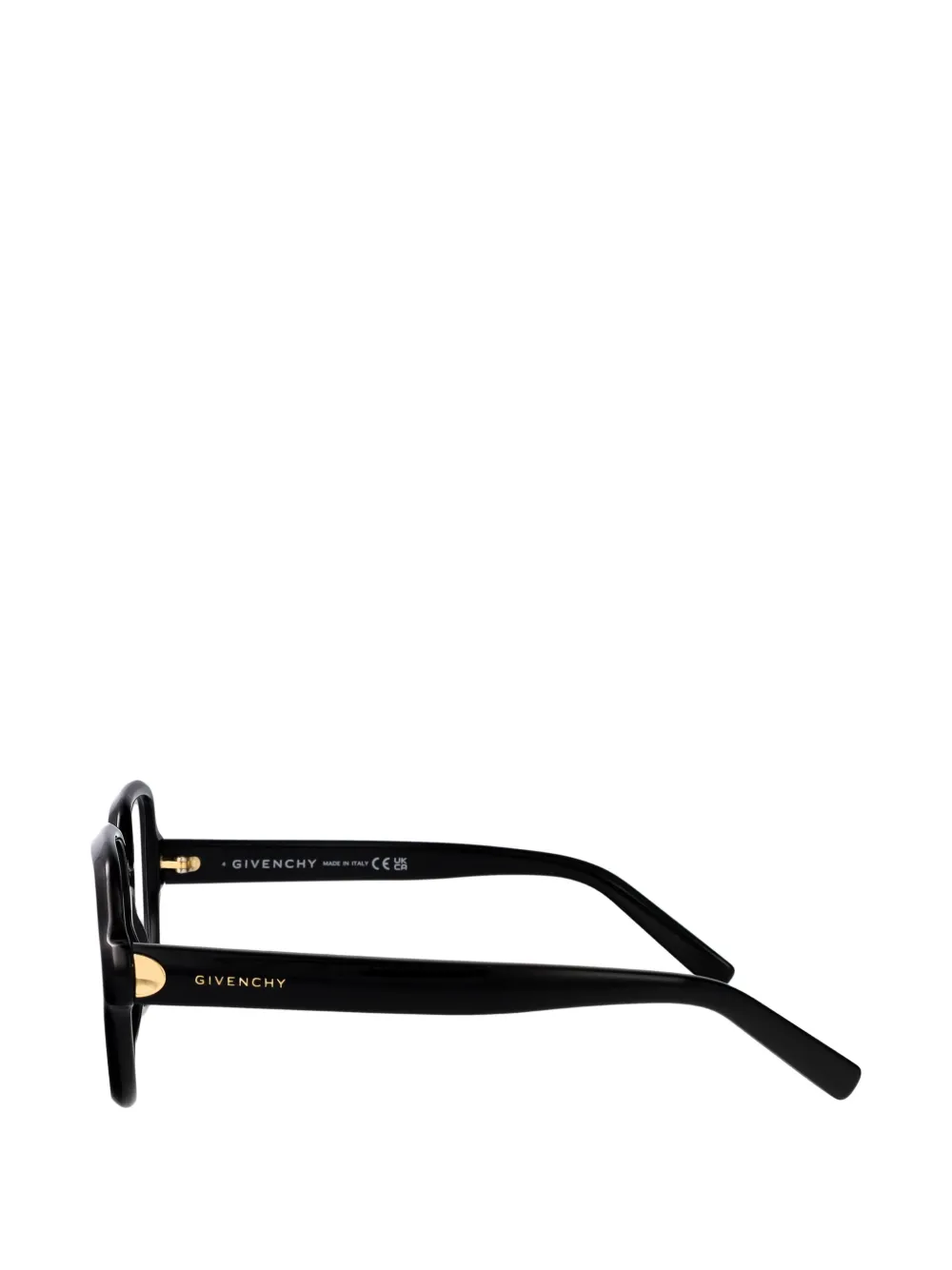 Givenchy Eyewear Bold bril met vierkant montuur Zwart