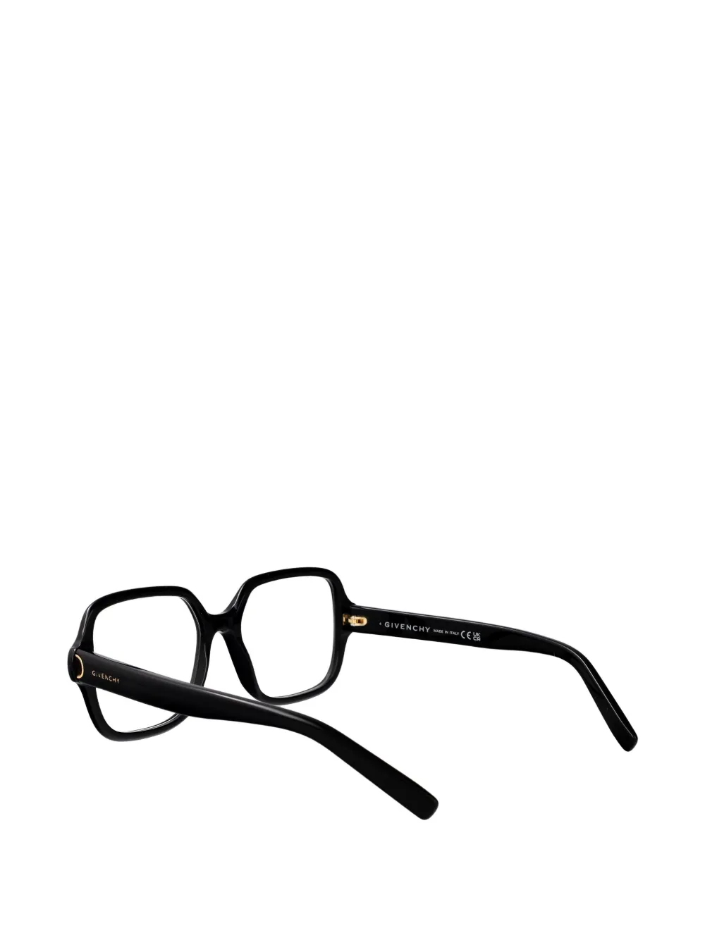 Givenchy Eyewear Bold bril met vierkant montuur Zwart