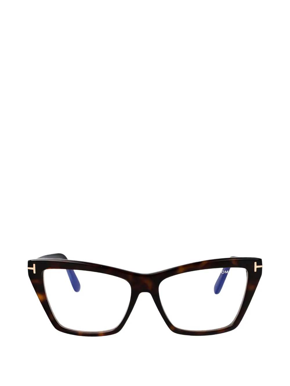 TOM FORD Eyewear lunettes de vue à monture papillon - Marron