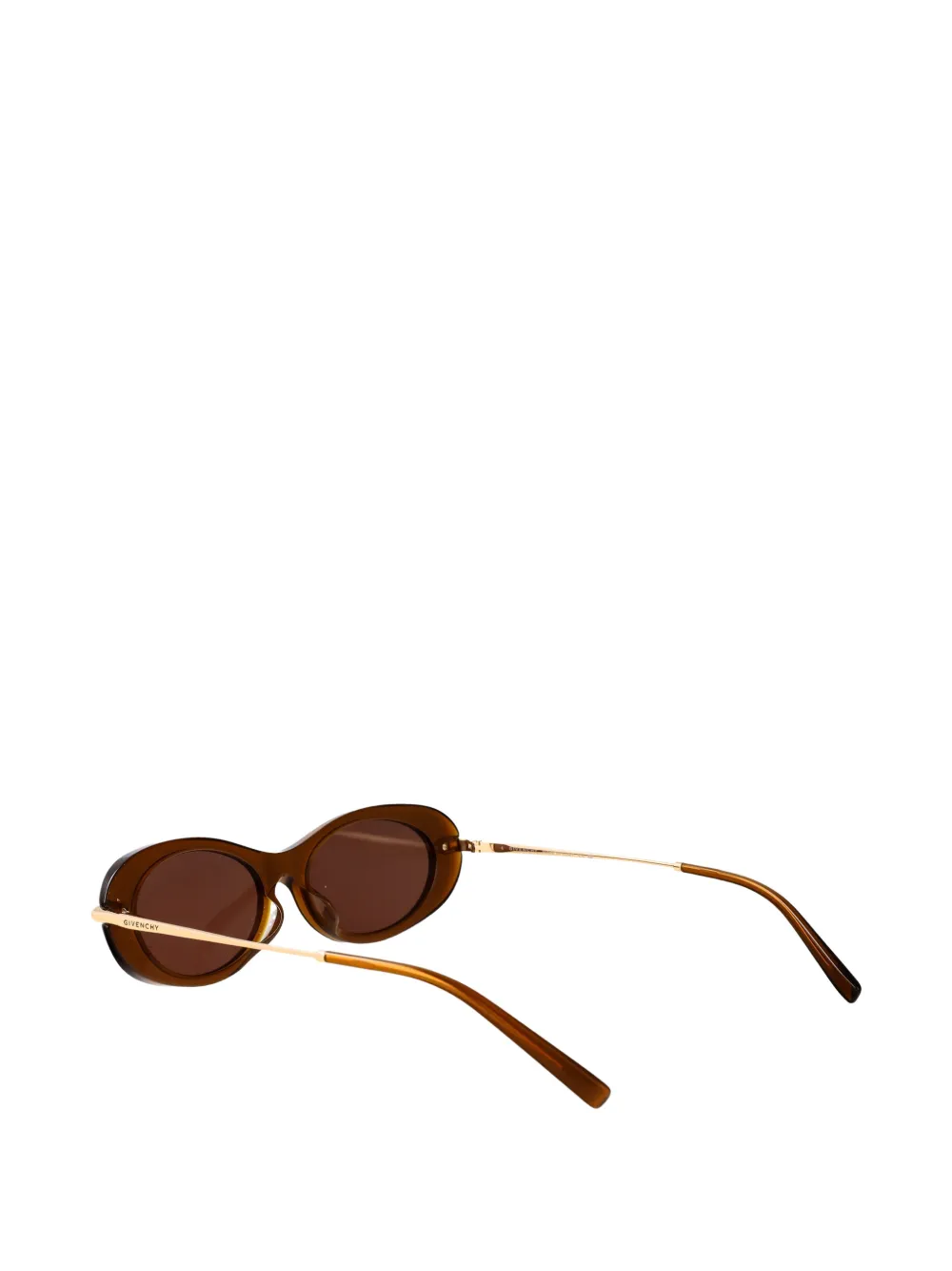 Givenchy Eyewear Bold zonnebril met ovaal montuur Bruin