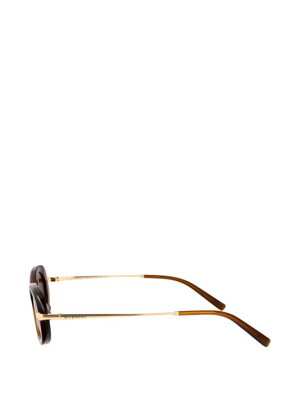 Givenchy Eyewear Bold zonnebril met ovaal montuur Bruin