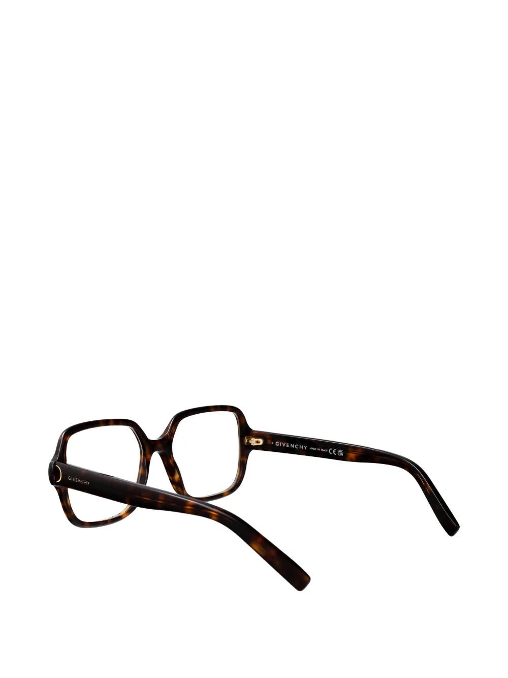 Givenchy Eyewear Bold bril met vierkant montuur Bruin