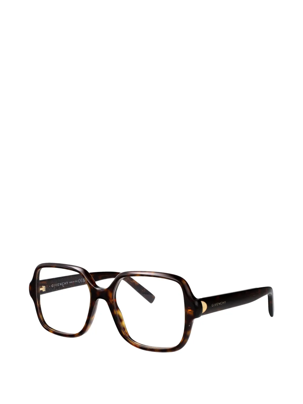 Givenchy Eyewear Bold bril met vierkant montuur Bruin