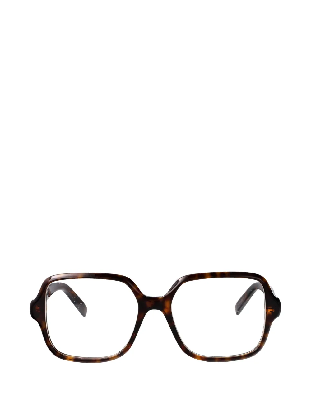 Givenchy Eyewear lunettes de vue à monture carrée - Marron Givenchy Eyewear lunettes de vue à monture carrée - Marron