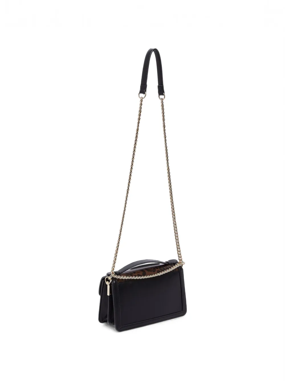 LIU JO Kleine crossbodytas met dierenprint Zwart