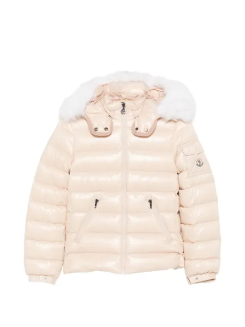 Moncler Enfant Badyf faux fur-trim quilted jacket