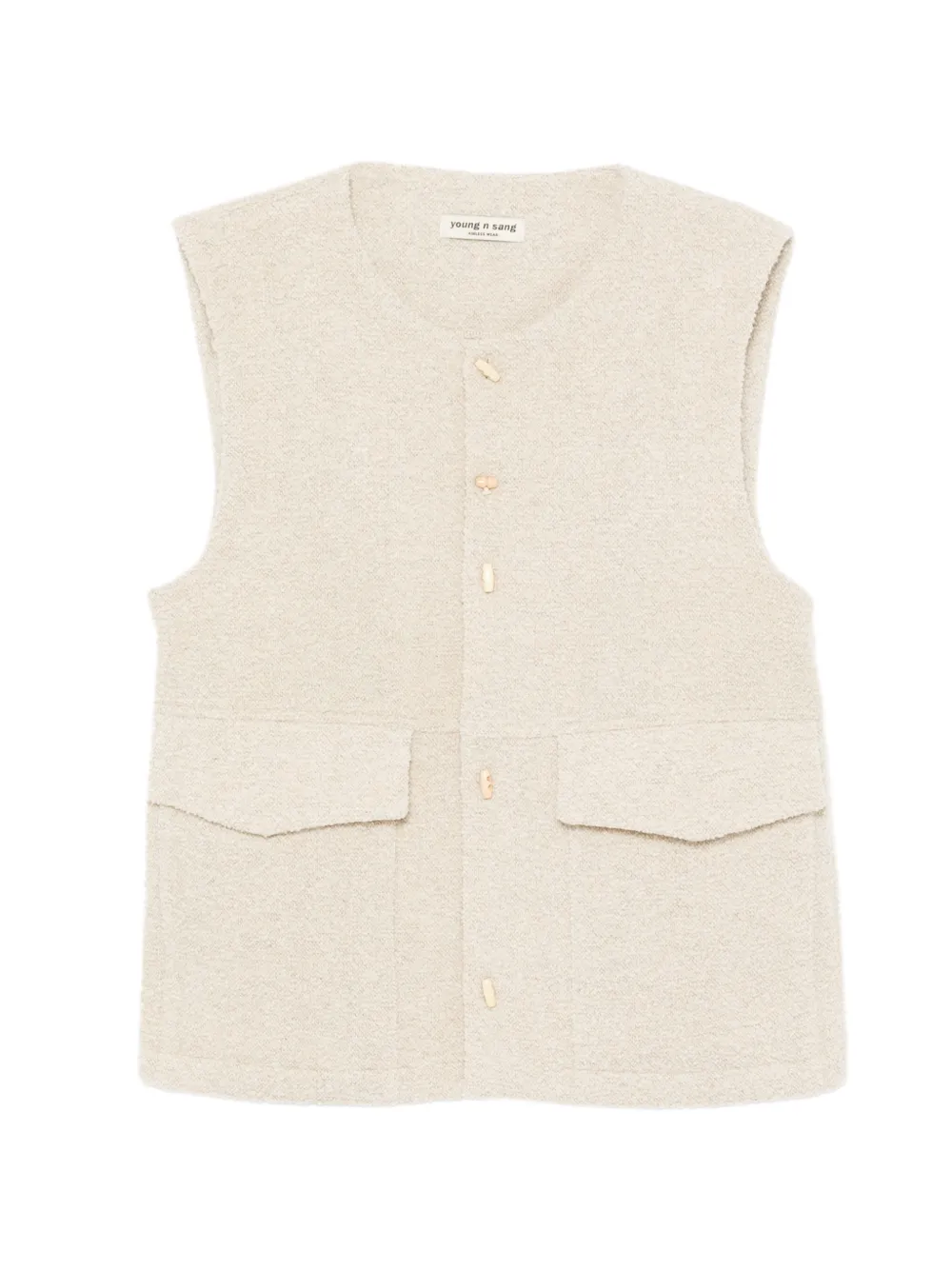 YOUNG N SANG beaded vest - Tons neutres