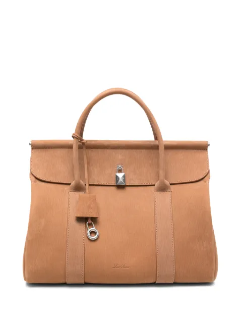 Loro Piana Loom L32 leather tote bag