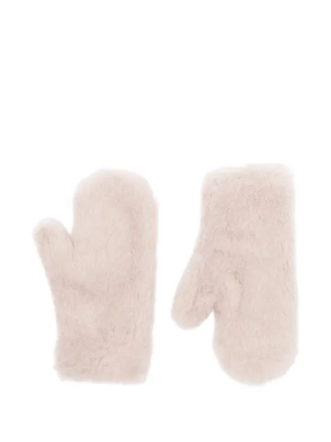 Max Mara manoplas Teddy de lana y alpaca
