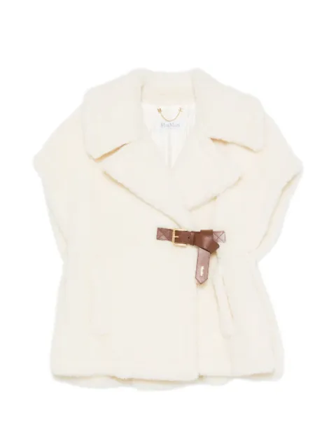 Max Mara capa teddy de lana y alpaca