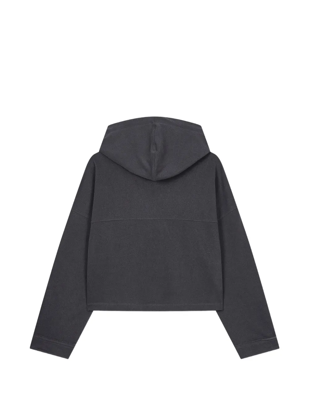 TOMBOY Cropped hoodie met geverfd effect Grijs