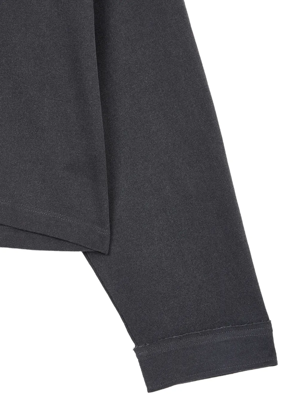 TOMBOY Cropped hoodie met geverfd effect Grijs