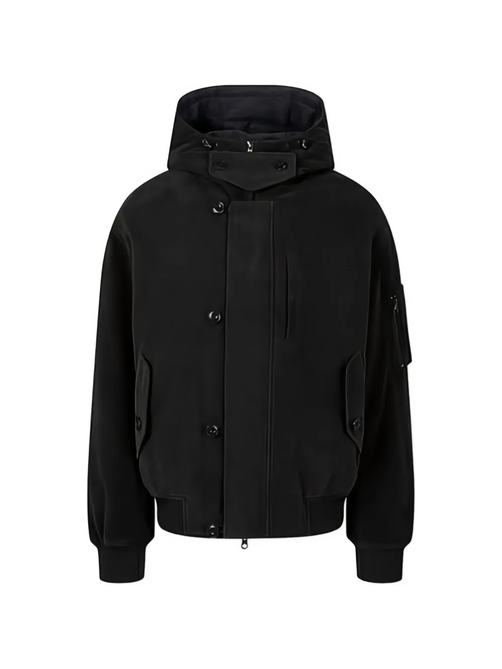 TOMBOY heavy cotton hooded-jacket