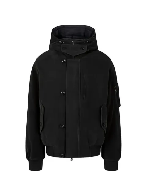 TOMBOY heavy cotton hooded-jacket