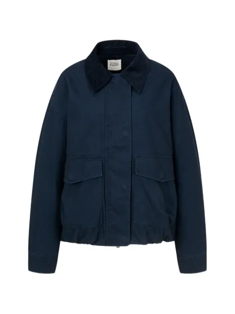 TOMBOY  veste délavée à col pointu et poches extérieures