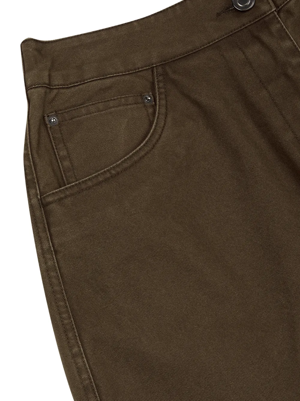 TOMBOY washed baggy trousers Bruin
