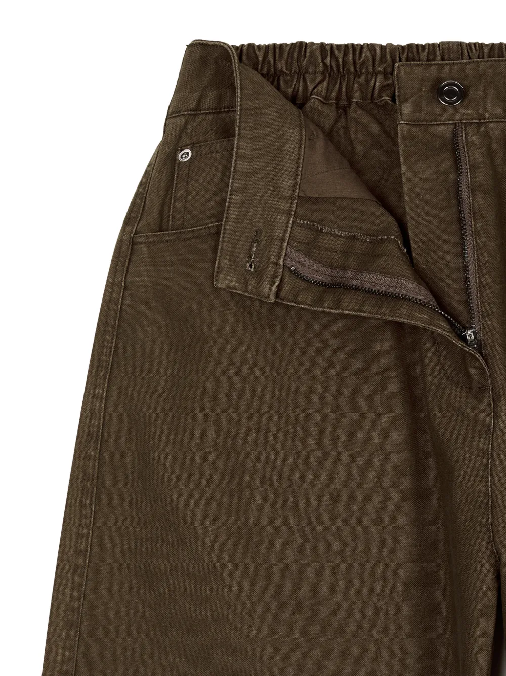 TOMBOY washed baggy trousers Bruin