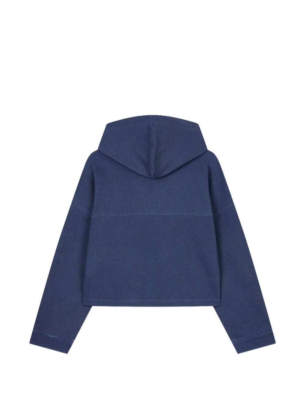 TOMBOY Cropped hoodie met geverfd effect Blauw