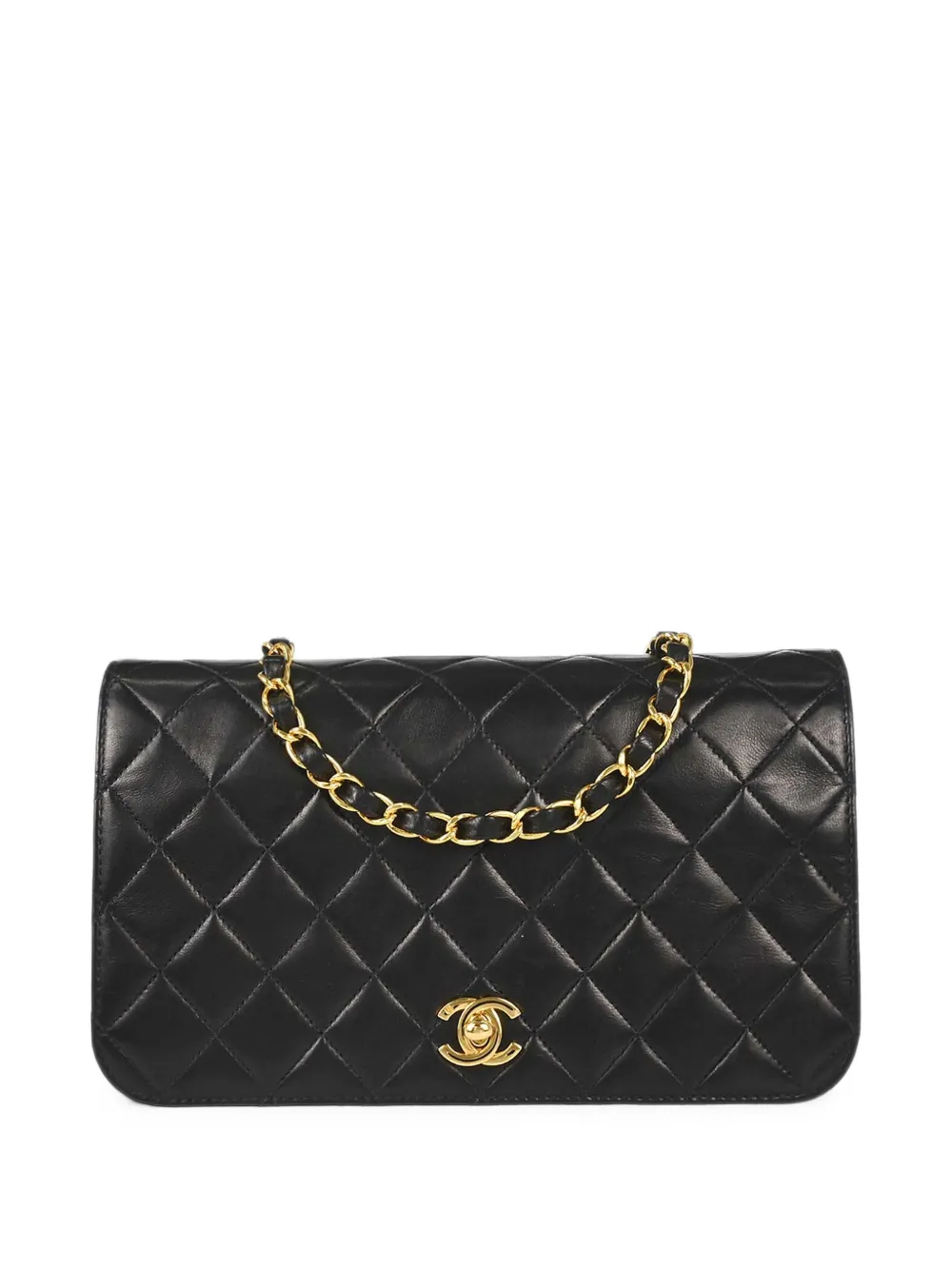 CHANEL Pre-Owned 2005-2006 small Turnlock Full Flap shoulder bag - Nero