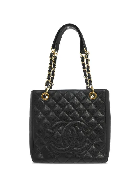 CHANEL Pre-Owned 2010 Petite Shopping Tote chain handbag
