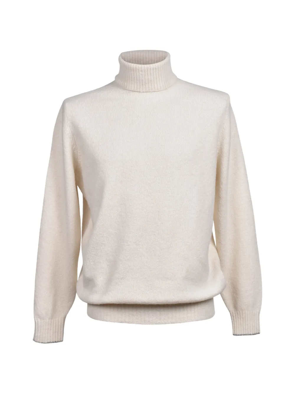 Brunello Cucinelli turtleneck sweater - White