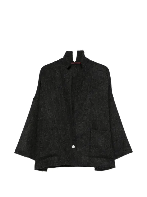 Daniela Gregis belted shawl-collar jacket