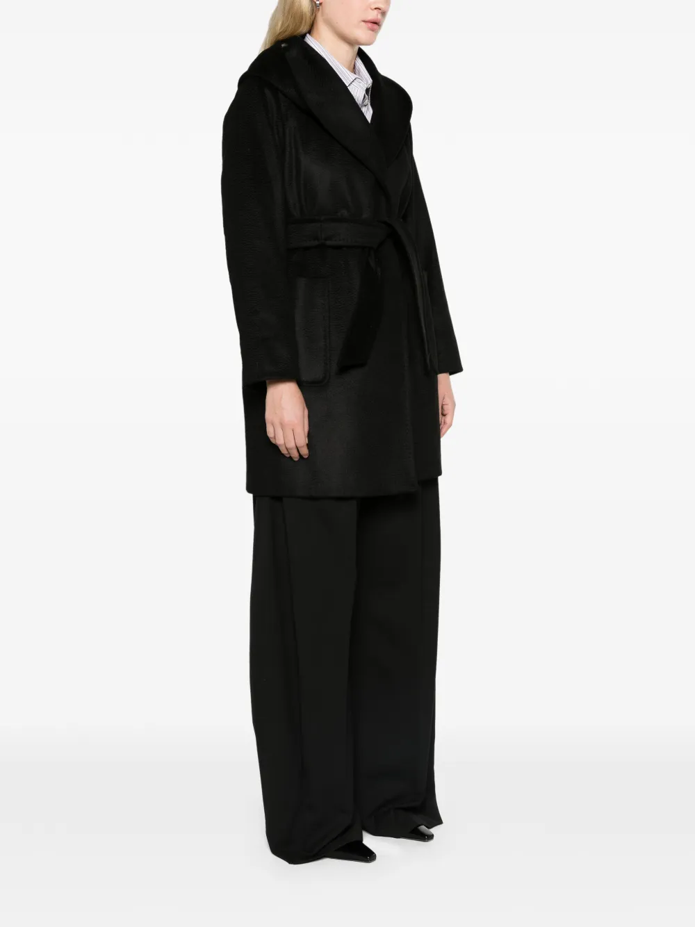 Max Mara Jas in badjasstijl Zwart