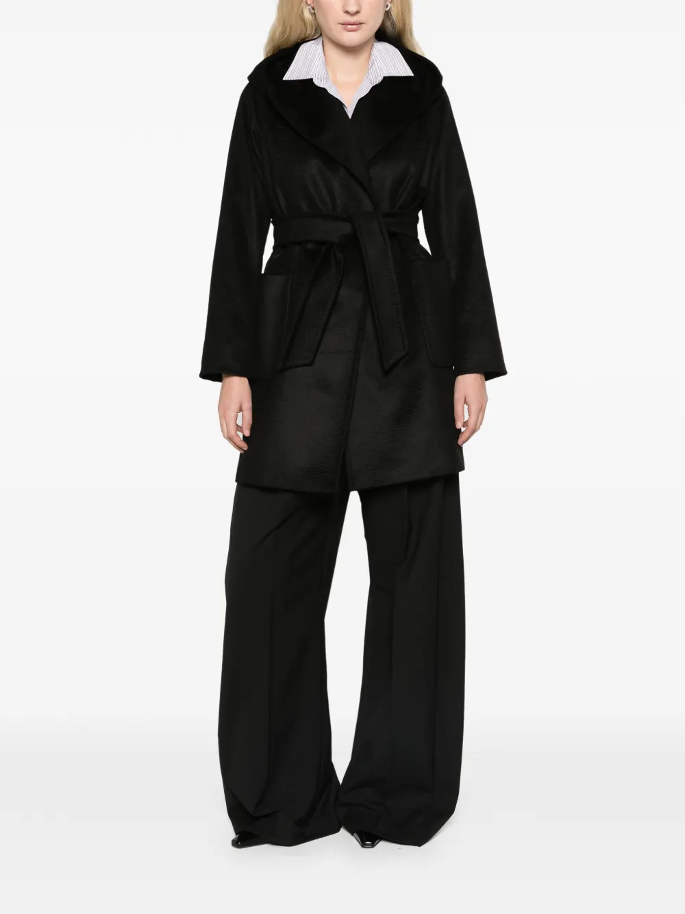 Max Mara Jas in badjasstijl Zwart