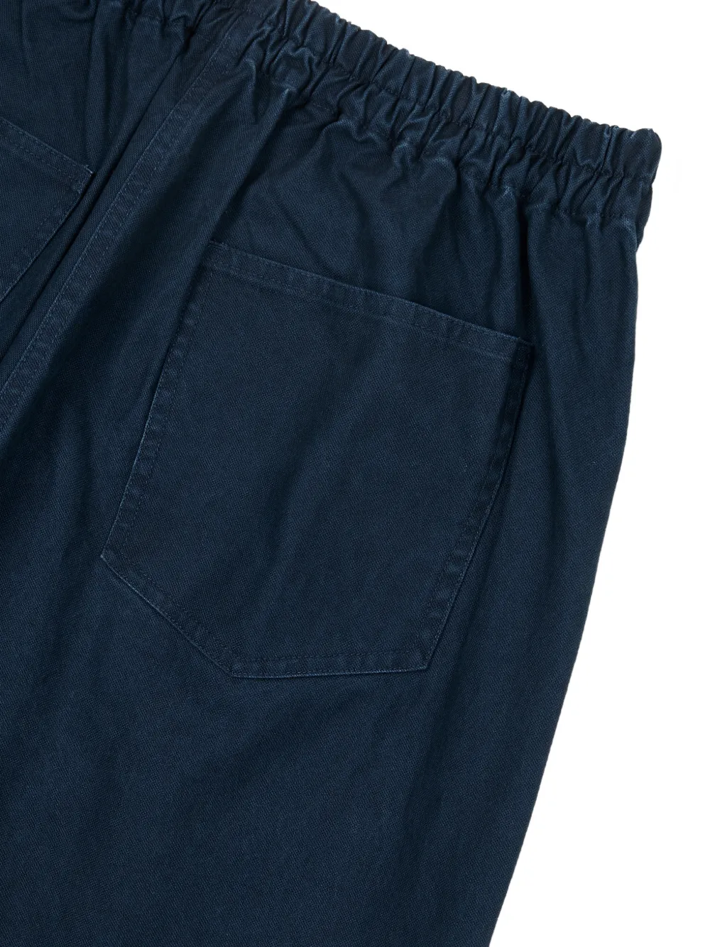TOMBOY washed-effect baggy trousers Blauw