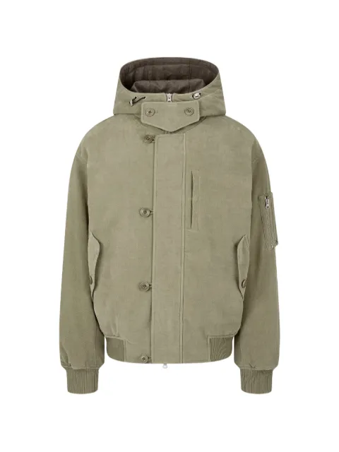 TOMBOY hooded cotton jacket