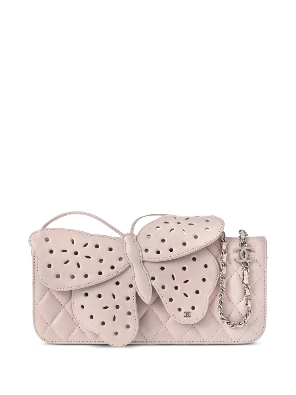 CHANEL Pre-Owned 2008-2009 Butterfly shoulder bag - Rosa