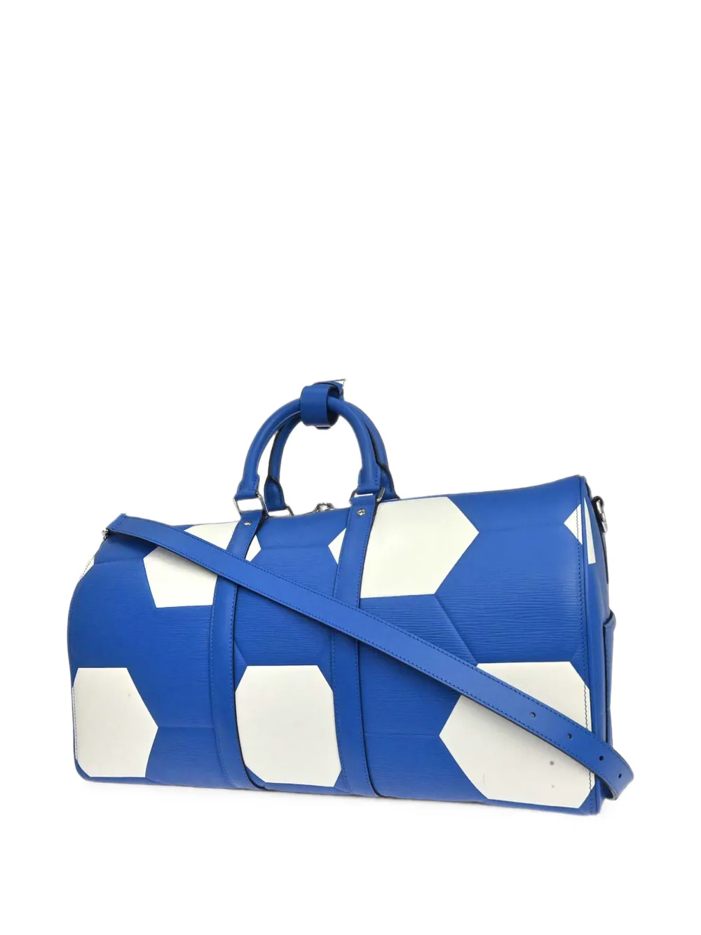 Louis Vuitton Pre-Owned x FIFA World Cup 2018 50 Epi Keepall Bandoulière handtas Blauw