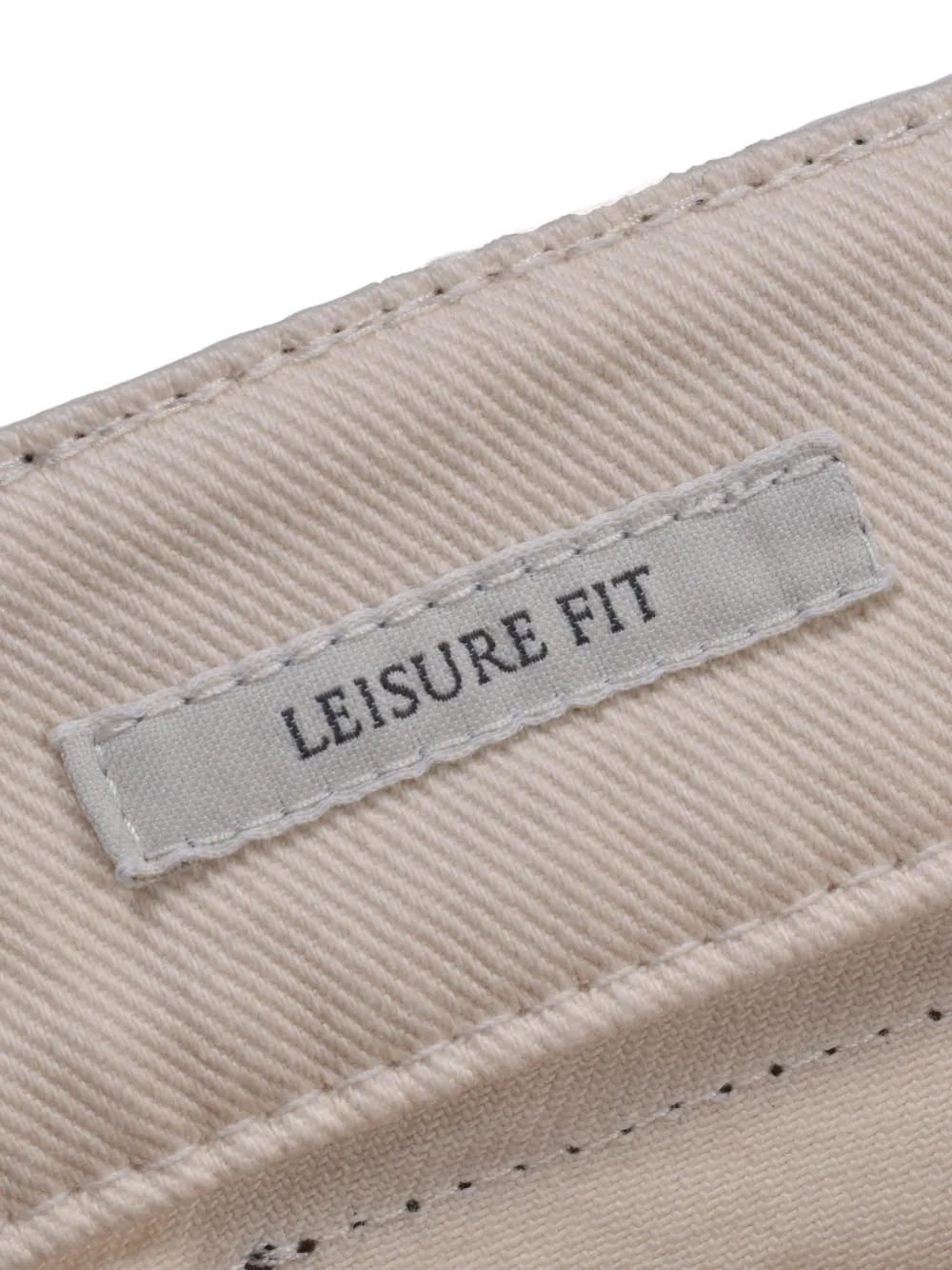Brunello Cucinelli Lichtgewicht jeans met vijf zakken Beige