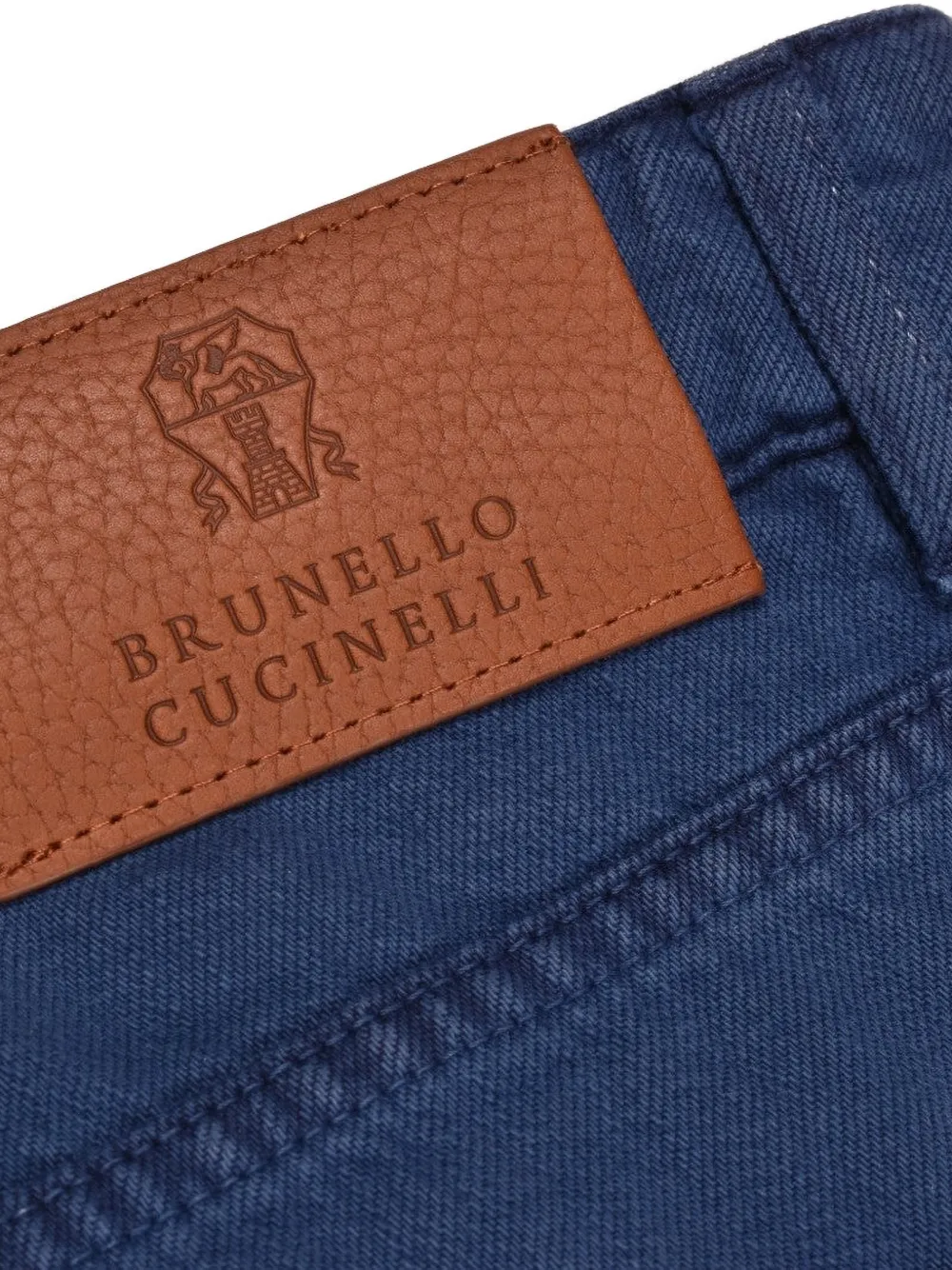 Brunello Cucinelli Straight jeans Blauw