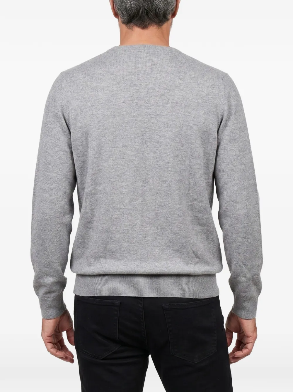 Brunello Cucinelli Trui met V-hals Grijs